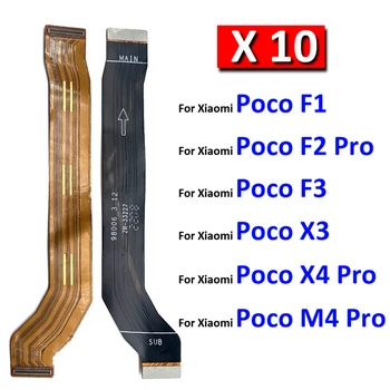 10Pcs/Veliko, Izvirno Novo Za Xiaomi Mi Poco F1 F2 F3 X3 X4 M4 Pro 4G 5G Motherboard FPC Glavni Odbor Priključek Flex Kabel Deli